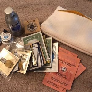 Various L’Occitane samples